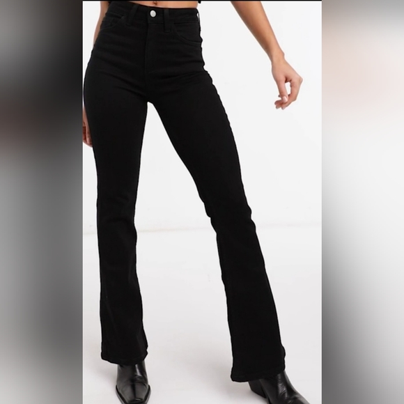 Reclaimed Vintage- Black flare jeans - Picture 7 of 7